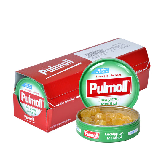 Pulmoll Eucalyptus | Pastilles Pulmoll Depuis 1946 - Barquette de 10 boîtes