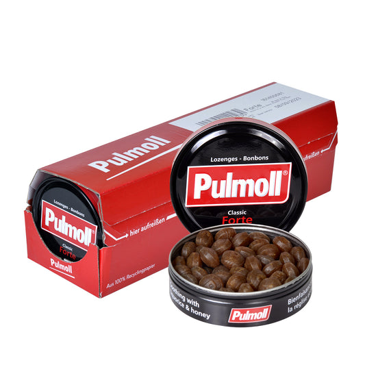Pulmoll Forte | Pastilles Pulmoll Depuis 1946 - Barquette de 10 boîtes
