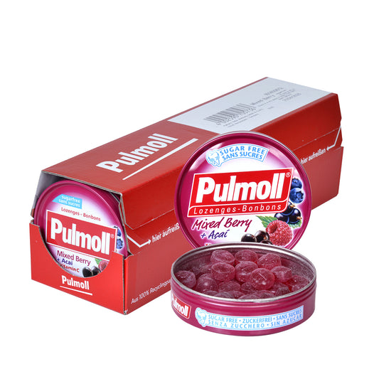 Pulmoll Fruits Rouges | Pastilles Pulmoll Depuis 1946 - Barquette de 10 boîtes