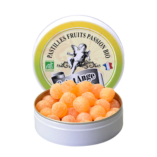 Pastilles Saint-Ange – Fruits de la Passion certifiée BIO