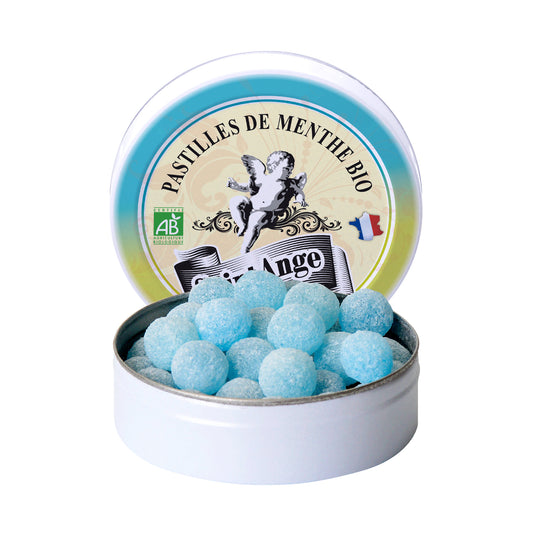 Pastilles Saint-Ange – Menthe certifiée BIO