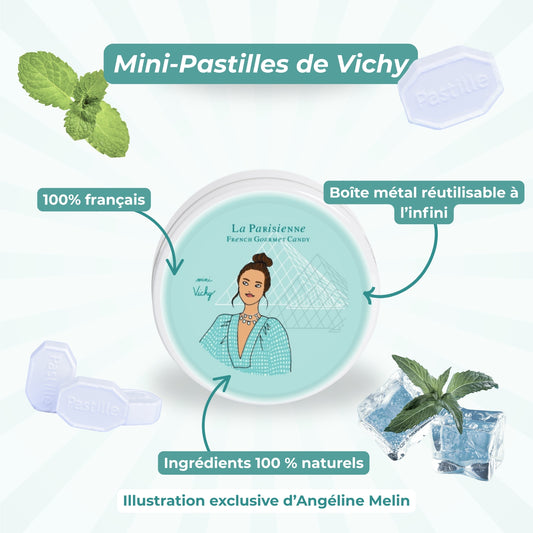 Mini-Pastilles de Vichy – Édition Limitée La Parisienne x Angéline Melin