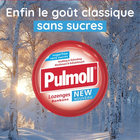 20 boîtes - 2 Barquettes Pulmoll classique Sans Sucres
