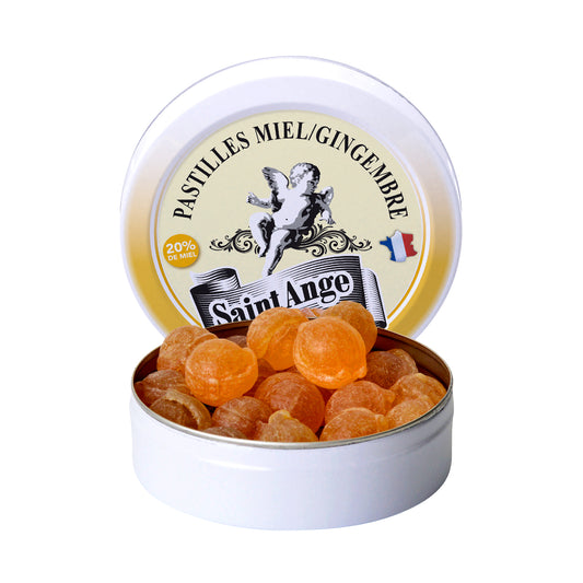 Pastilles Saint-Ange – Miel Gingembre