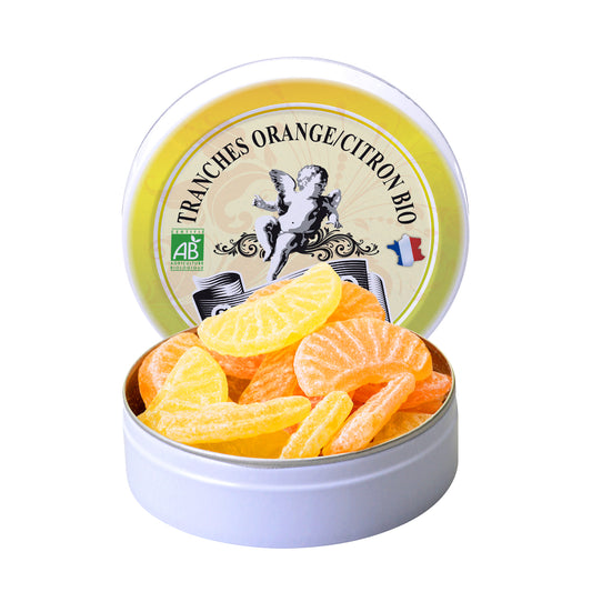 Pastilles Saint-Ange – Orange Citron certifiée BIO