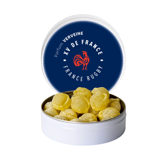 Bonbon Artisanaux | Verveine | 50 g | XV de France | France Rugby