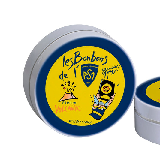 Bonbons Artisanaux | Rugby ASM | Volcanic | 50gr | YELLOW ARMY et BRENNUS