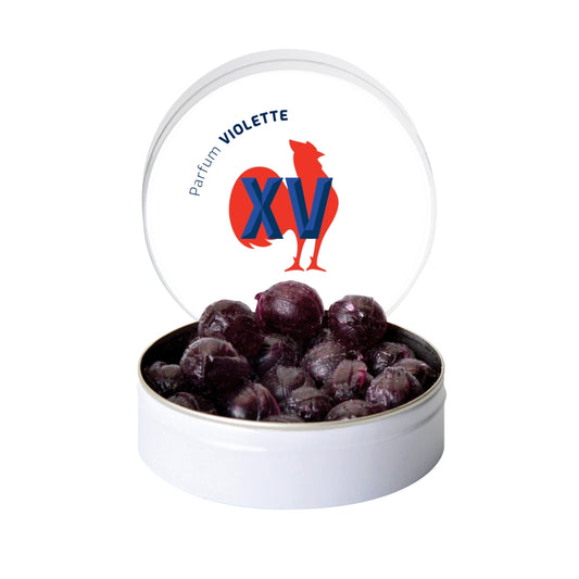 Bonbon Artisanaux | Violette | 50 g | XV de France | France Rugby