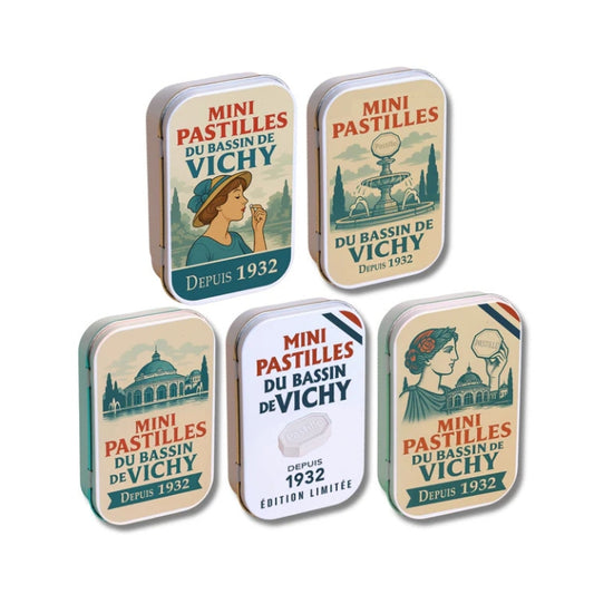 Pack Collector Rétro – Mini Pastilles du Bassin de Vichy